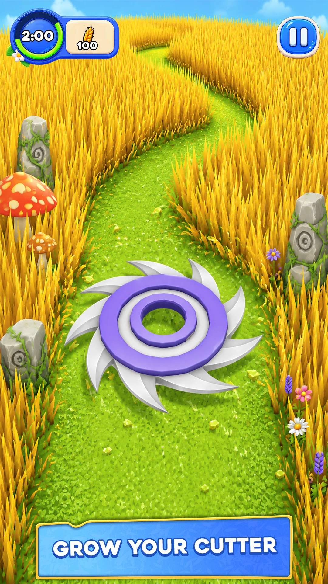 Grass Cutter: Blade Runner 3D screenshot
